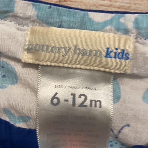 Pottery Barn Kids Whale Tunic Coverup 6-12 Months - Picture 2 of 6